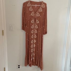 Free People Maxi Dress, Size Small